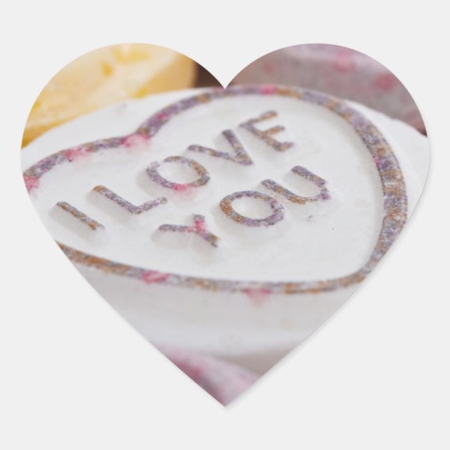 Autocollants "I Love You" (Devant)