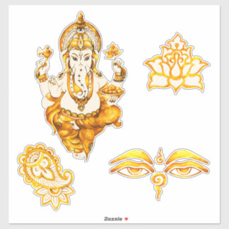 Autocollants indiens hindous