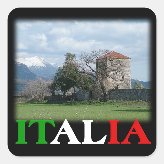 Autocollants Italie / Italie (Devant)
