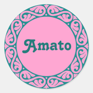 Autocollants italiens Amato