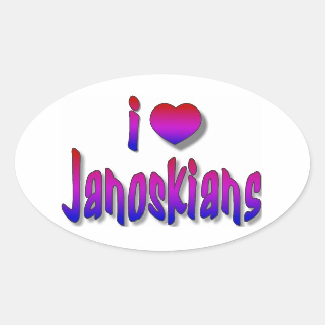 Autocollants Janoskians (Devant)