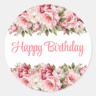 Autocollants Joyeux Anniversaire