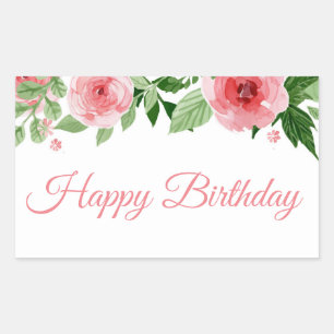 Autocollants Joyeux Anniversaire