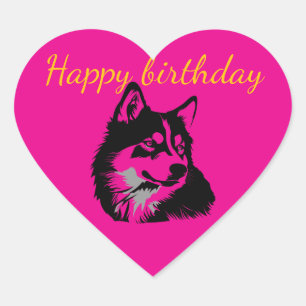 Autocollants Joyeux anniversaire fête 
