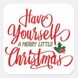 Autocollants Joyeux Petit Noël