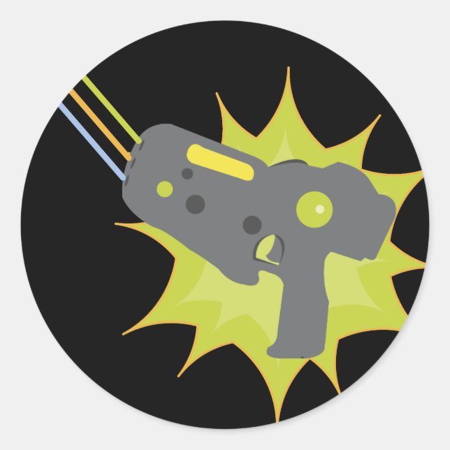 Autocollants Laser Tag (Devant)