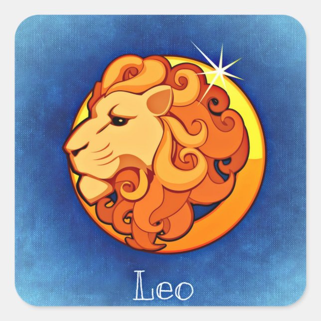autocollants leo zodiac (Devant)