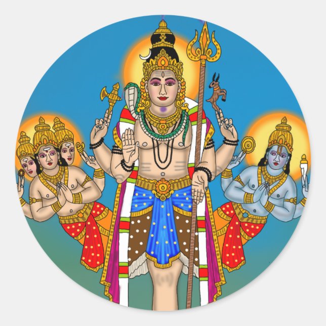 Autocollants Lord Ekpada Shiva (Devant)