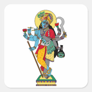 Autocollants Lord Krishnakali