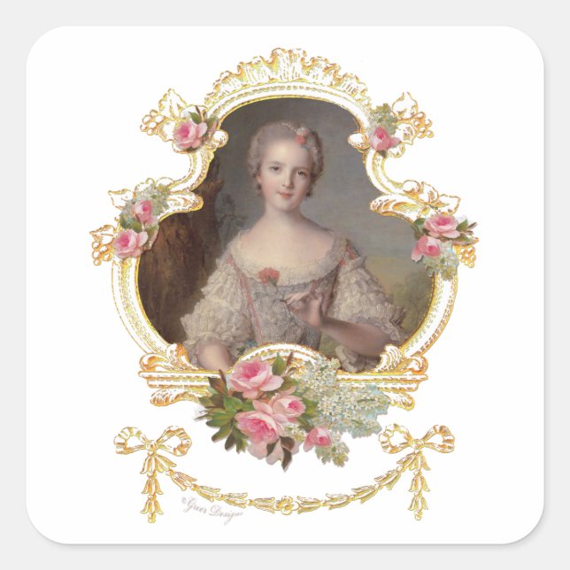 Autocollants Louise Marie de France (Devant)