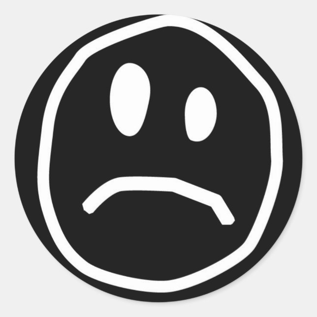 Autocollants malheureux (Devant)