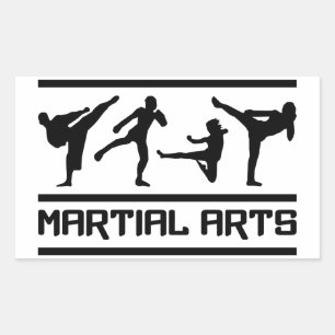 Autocollants Martial Arts