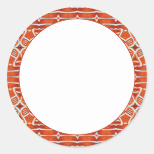 Autocollants mats ronds Pains d'épices 3,8 cm