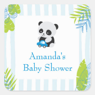 Autocollants mignons de cadeau de faveur de baby