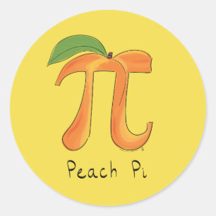 Autocollants mignons de jour des maths pi de la