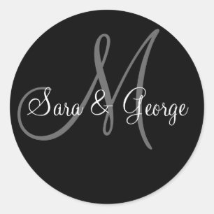 Autocollants Monogrammes mariages