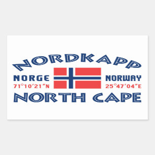 Autocollants NORDKAPP Norvège