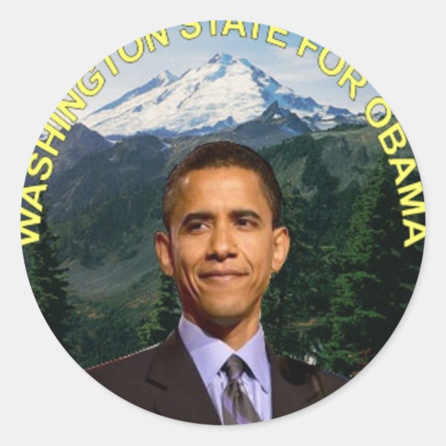 autocollants OBAMA (Devant)