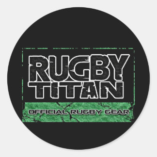 Autocollants officiels de rugby-Titan
