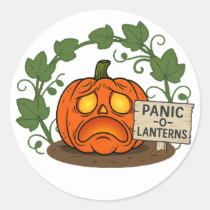 Autocollants Panic-O-Lanterne