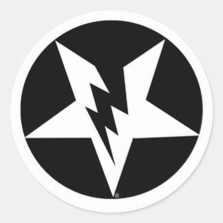 autocollants pentagrammes