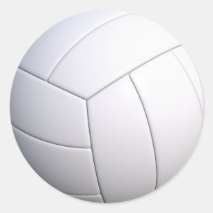 Autocollants personnalisables de volleyball