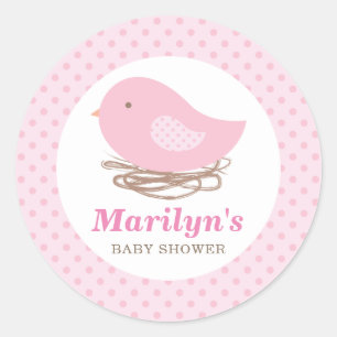 Autocollants personnalisés de douche de bébé de