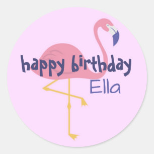 autocollants personnalisés de fête d'anniversaire 