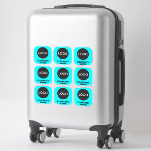 Autocollants personnalisés de marque 9 pour valise