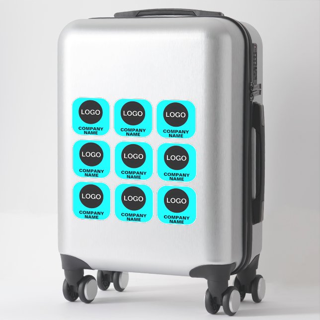 Autocollants personnalisés de marque 9 pour valise (Sur valise)