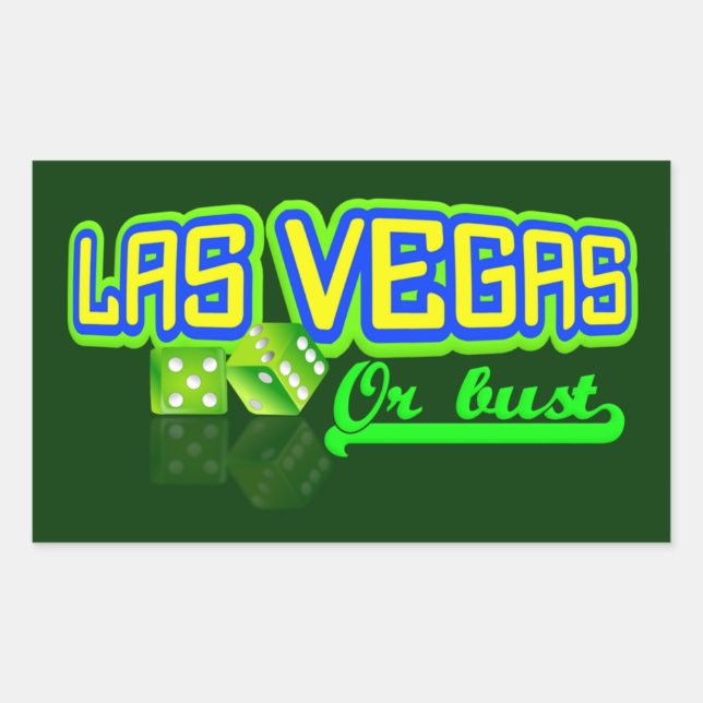 Autocollants personnalisés Las Vegas (Devant)