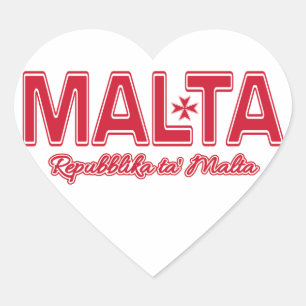 Autocollants personnalisés MALTA