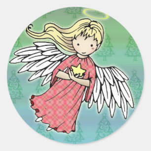 Autocollants Petit Ange de Noël