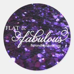 Autocollants plats et fabuleux