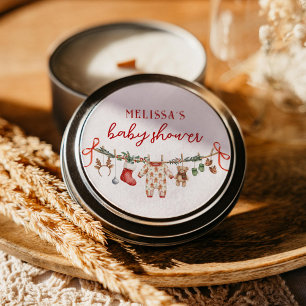 Autocollants pour Baby Shower Thème Bébé au Père N