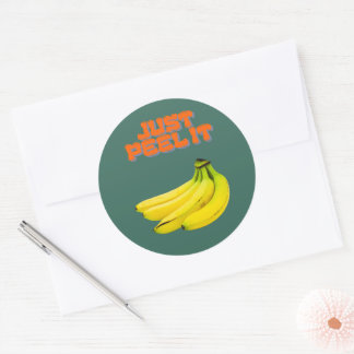 Autocollants pour bananes Sweet Choice – Dessins m