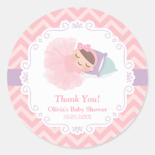 Autocollants pour Bébé Fille en Tutu de Ballerine 