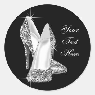 Autocollants pour chaussures à talons hauts élégan