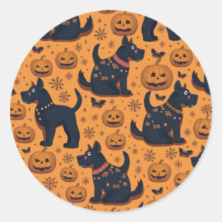 Autocollants pour chien d'Halloween