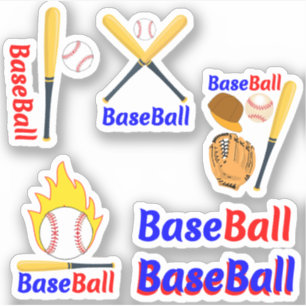 Autocollants pour joueur de baseball