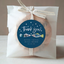 Autocollants pour la fête de fiançailles Two Less 