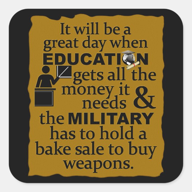 Autocollants pour l'éducation (Devant)