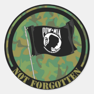 Autocollants POW MIA