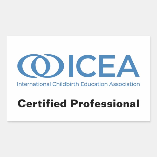 Autocollants professionnels certifiés ICEA (Devant)