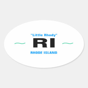 Autocollants RHODE ISLAND (4)