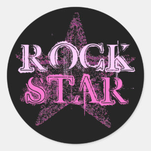 Autocollants ROCK STAR