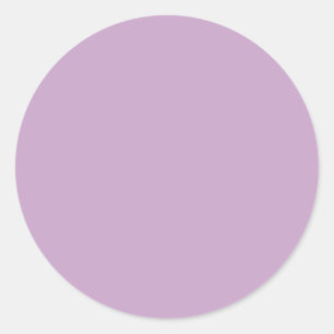 Autocollants Ronds Minimaux Lilas Pastel pour Évén