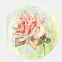 Autocollants Rose Rose