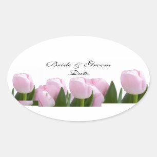 AUTOCOLLANTS ROSES DE JOINT D'ENVELOPPE DE MARIAGE