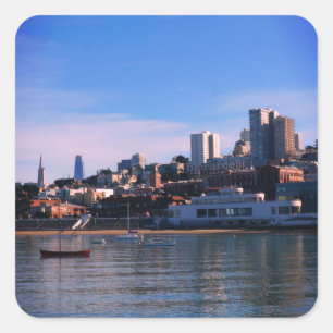 Autocollants San Francisco Skyline #6